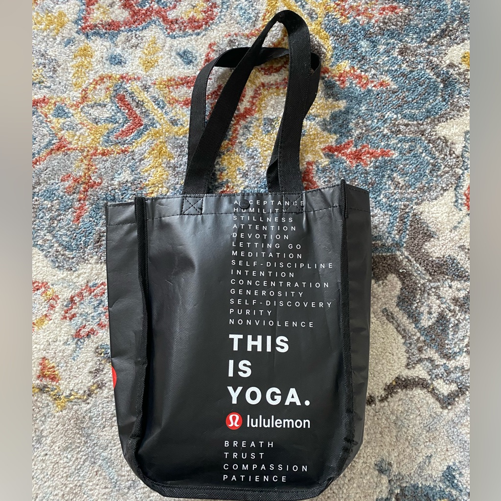 Reusable Lululemon Bag